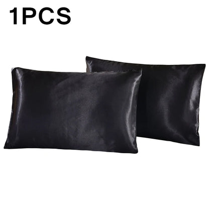 1Pc Queen Premium Satin Silk Pillowcase