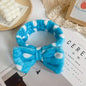 "3PCS Plush Wash Face Wristband Set for Women - Hair Tie, Makeup, Sweatband & Moisture-Proof Sleeve Cover for Sports & Running"