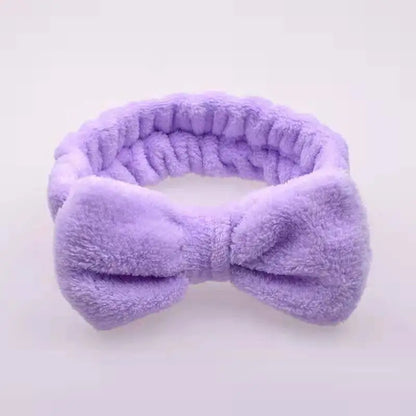 "3PCS Plush Wash Face Wristband Set for Women - Hair Tie, Makeup, Sweatband & Moisture-Proof Sleeve Cover for Sports & Running"