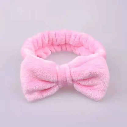 "3PCS Plush Wash Face Wristband Set for Women - Hair Tie, Makeup, Sweatband & Moisture-Proof Sleeve Cover for Sports & Running"