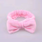 "3PCS Plush Wash Face Wristband Set for Women - Hair Tie, Makeup, Sweatband & Moisture-Proof Sleeve Cover for Sports & Running"