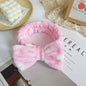 "3PCS Plush Wash Face Wristband Set for Women - Hair Tie, Makeup, Sweatband & Moisture-Proof Sleeve Cover for Sports & Running"