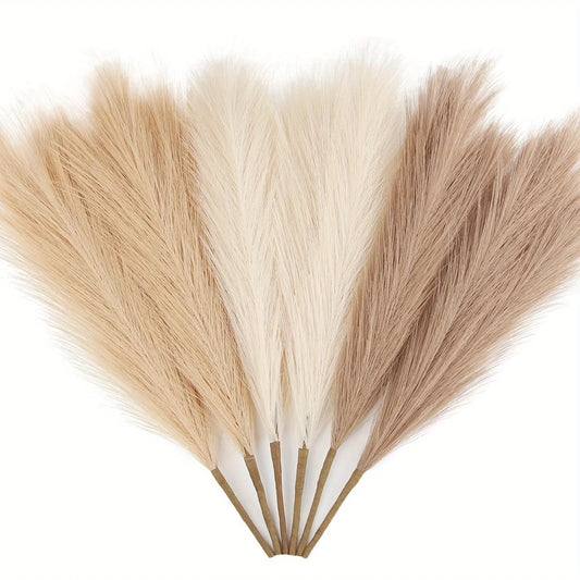 6PCS  Premium Pampas Grass Decor Flowers