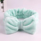 "3PCS Plush Wash Face Wristband Set for Women - Hair Tie, Makeup, Sweatband & Moisture-Proof Sleeve Cover for Sports & Running"